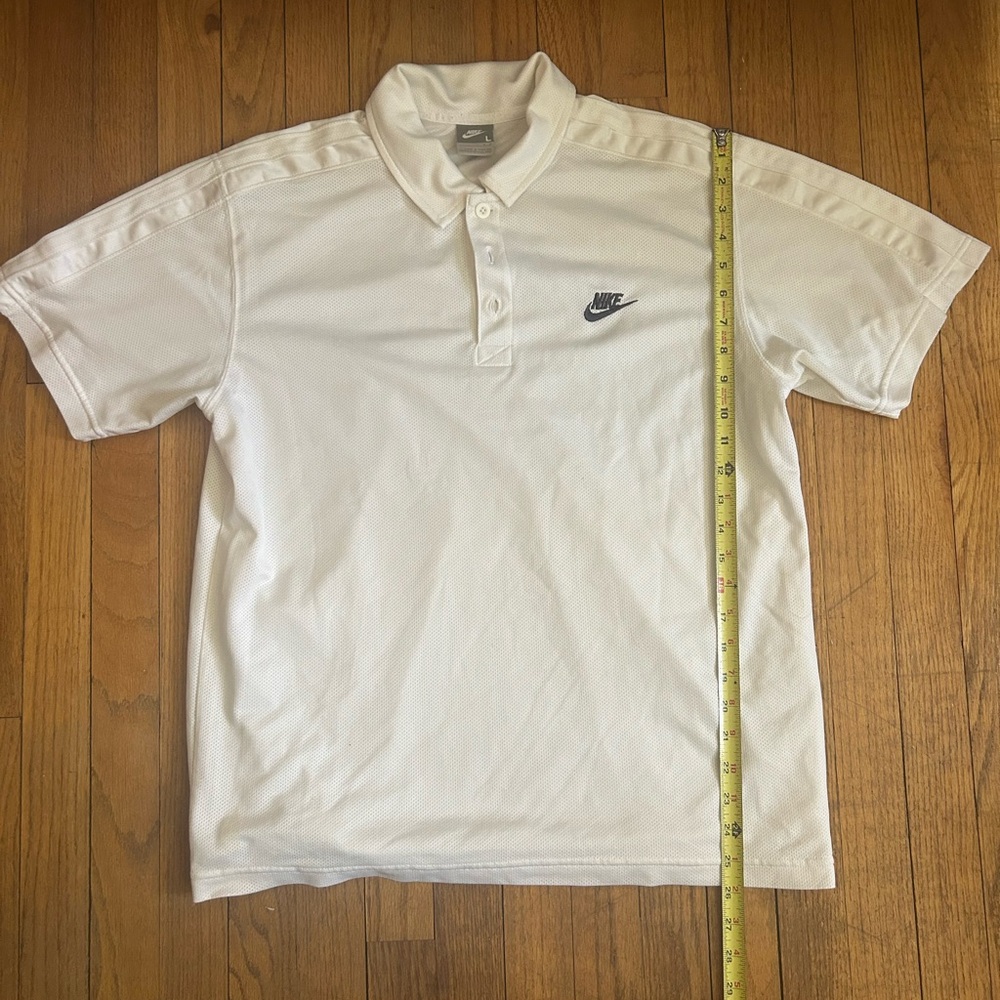 Nike Boy's White Polo Shirt Youth L